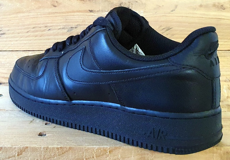 Nike Air Force 1 07' Low Trainers UK7.5/US8.5/EU42 CW2288-001 Triple Black