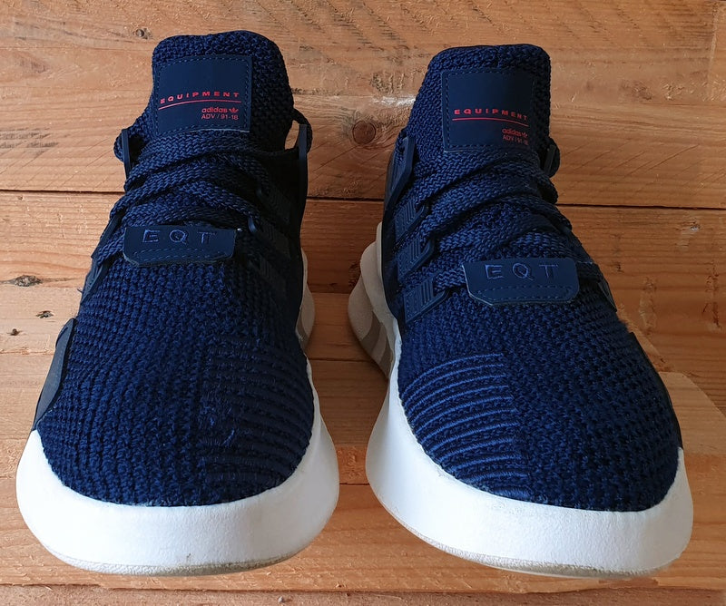 Adidas EQT Basketball Low Trainers UK7 US7.5 EU40.5 CQ2996 Collegiate Navy VintageTrainers