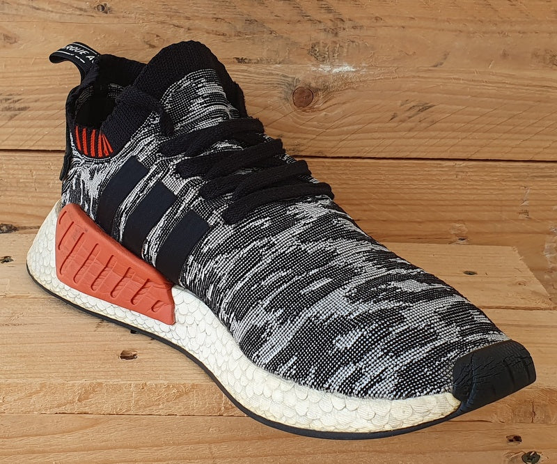 Adidas NMD R2 Future Harvest Low Primeknit Trainers UK10.5/US11/E45 BY9409 Black