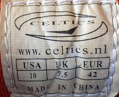 Celtics Running Low Textile Trainers UK7.5/US10/EU42 CELTICS Blue/White/Brown