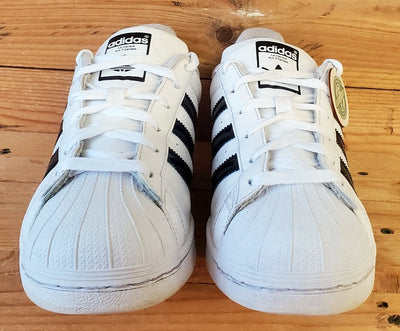 Adidas Superstar Low Leather Trainers UK5.5/US6/EU38.5 AQ3172 White/Black