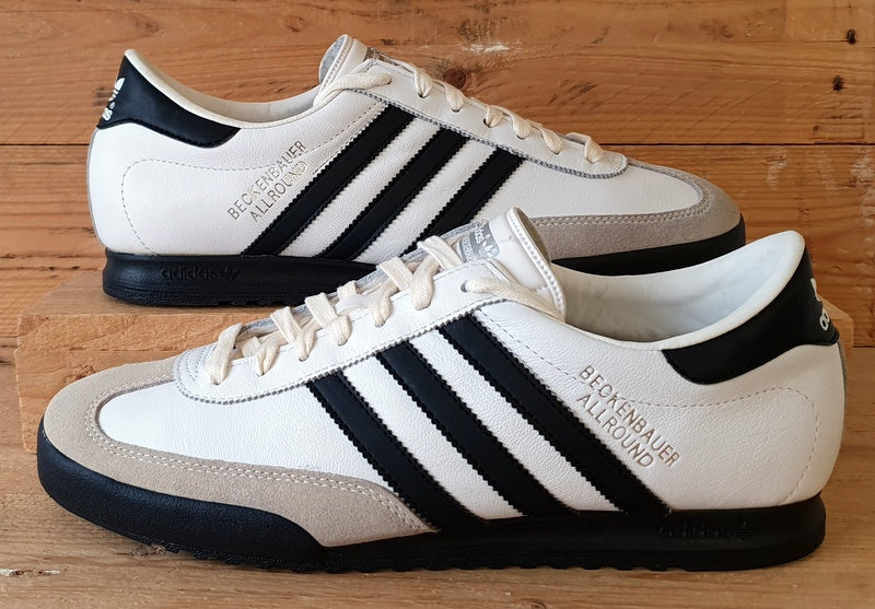 Adidas Beckenbauer Low Leather/Suede Trainers UK11/US11.5/EU46 663536 White/Blk