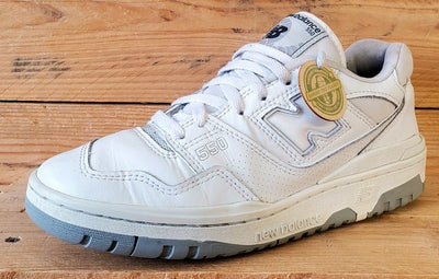 New Balance 550 Low Leather Trainers UK6/US6.5/EU39.5 BB550PB1 White/Grey