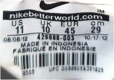 Nike Blazer Mid Premium 09 Suede Trainers UK10/US11/EU45 429988-003 Grey/White