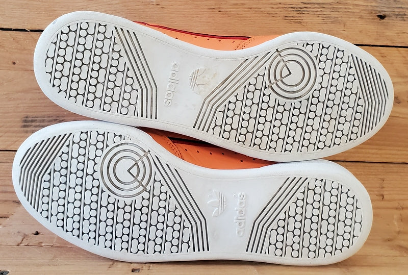 Adidas Continental 80 Low Leather Trainers UK7.5/US8/EU41 CG7124 Easy Orange