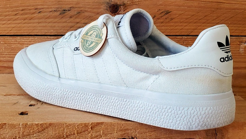 Adidas Originals 3MC Low Canvas Trainers UK9.5/US10/EU44 B22705 Triple White