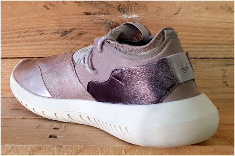 Adidas Tubular Entrap Synthetic Trainers UK6 US7.5 EU39 S75920 Ice Purple White