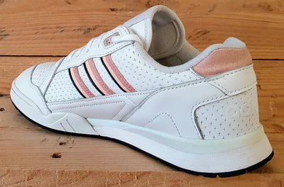 Adidas A.R Low Leather Trainers UK8/US8.5/EU42 EE5398 Cloud White Glow Pink