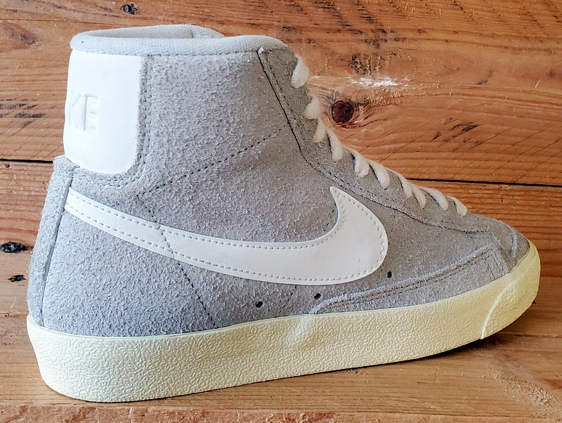 Nike Blazer 77 Mid Suede Trainers UK4/US6.5/EU37.5 DV7006-001 Grey/Light Bone