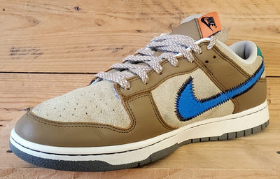 Nike Dunk Size? Low Suede Trainers UK11/US12/EU46 DO6712-200 Dark Driftwood