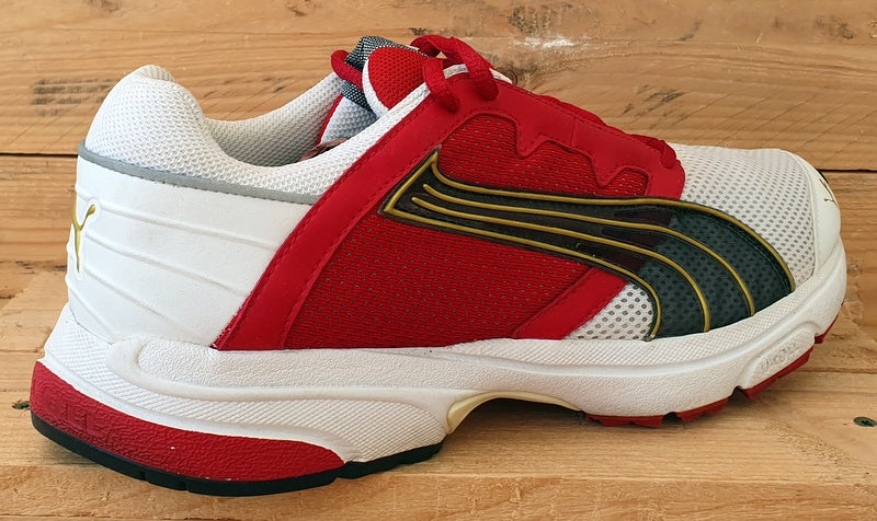 Puma M20 Low Textile Trainers 182473 02 Red/White/Gold/Black UK9.5/US10.5/EU44