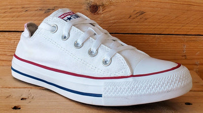 Converse All Star Chuck Taylor Low Canvas Trainers UK4/US6/EU36.5 M7652C White