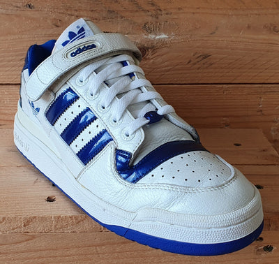 Adidas Originals Forum Low Leather Trainers UK9/US9.5/EU43 147085 White/Blue