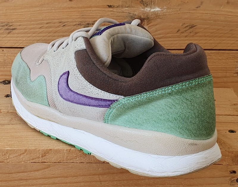 Nike Air Safari Low Suede Trainers UK10/US11/EU45 371740-053 Grey/Green Glow