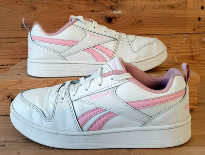 Reebok Royal Prime 2.0 Low Leather Trainers UK5.5/US6/EU38 2L8501 White/Pink