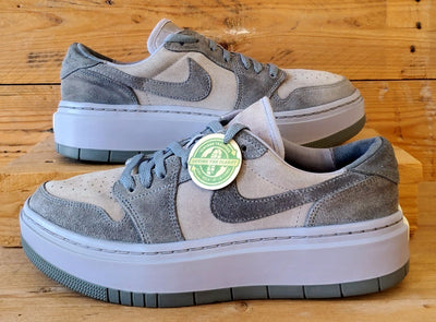 Nike Air Jordan 1 Elevate Low Suede Trainers UK7/US9.5/EU41 DH7004-005 Grey