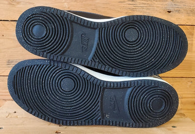 Nike Court Vision Mid Leather Trainers UK7/US8/EU41 DN3577-004 Light Iron Ore