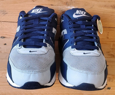 Nike Air Max Command Textile Trainers UK7/US8/EU41 629993-045 Pure Platinum/Navy