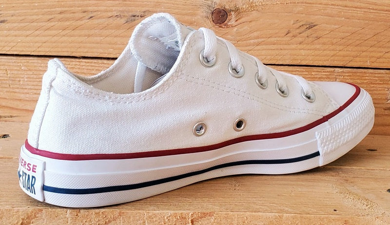 Converse All Star Chuck Taylor Low Canvas Trainers UK4/US6/EU36.5 M7652C White