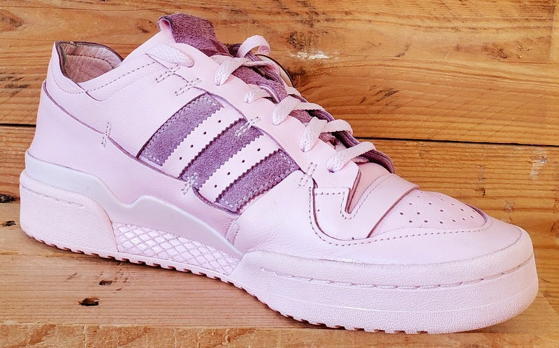 Adidas Forum 84 Minimalist Low Leather Trainers UK11/US11.5/EU46 FY8277 Pink 