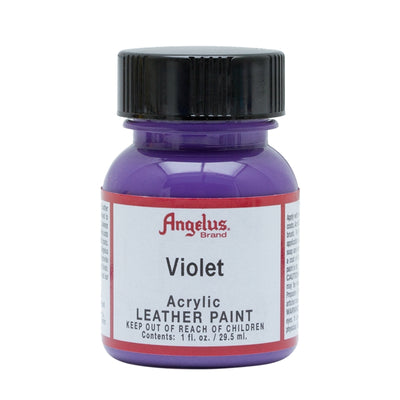 Angelus Acrylic Leather Paint - Violet- 1fl oz / 30ml - Custom Sneakers