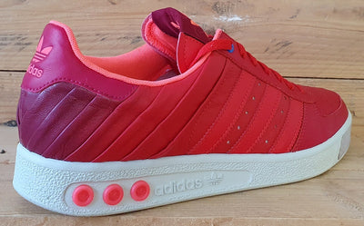 Adidas Originals Consortium Low Leather Trainers UK10/US10.5/E44.5 G03146 Red