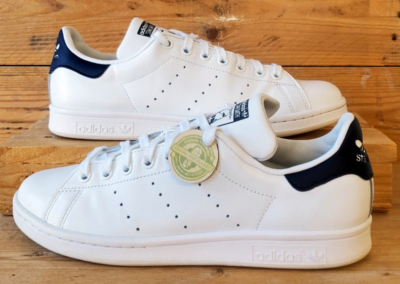 Adidas Stan SMith Low Leather Trainers UK8/US8.5/EU42 M20325 White/Navy