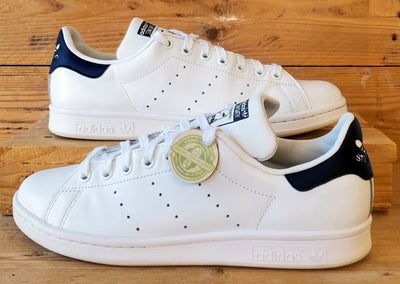 Adidas Stan SMith Low Leather Trainers UK8/US8.5/EU42 M20325 White/Navy