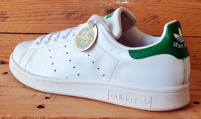 Adidas Stan Smith Low Leather Trainers UK7/US7.5/EU40.5 M20324 White/Green