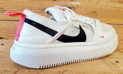 Nike Court Vision Alta Low Textile Trainers UK5/US7.5/EU38.5 CW6536-103 White