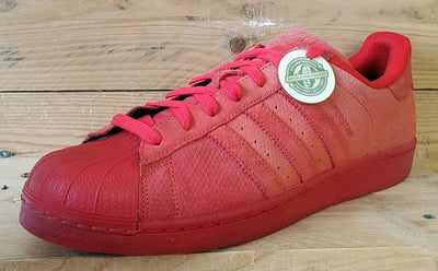 Adidas Superstar RT Low Suede Trainers UK10/US10.5/EU44.5 S79475 Triple Red