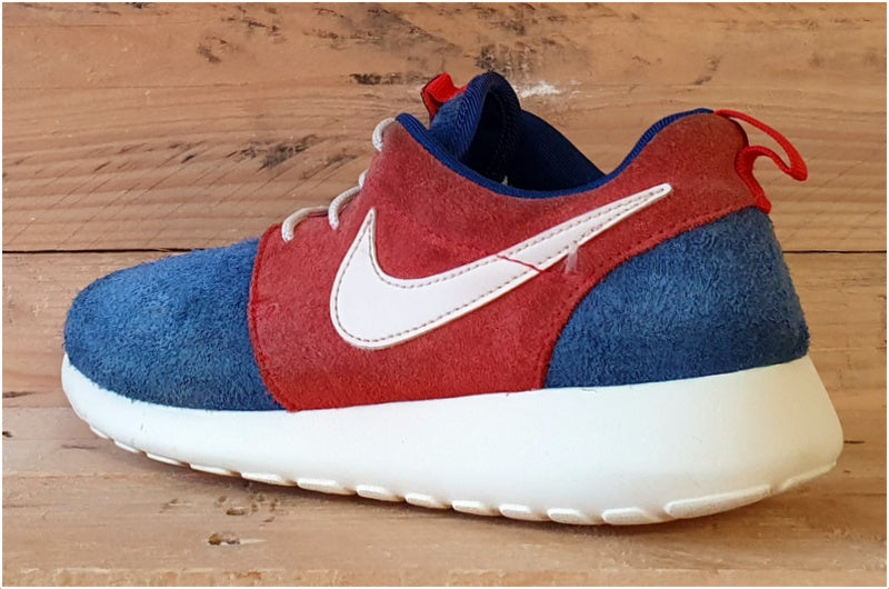 Nike roshe run shops blue red