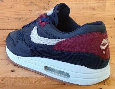 Nike Air Max 1 Crepe Low Suede Trainers UK9/US10/EU44 CD7861-400 Dark Obsidian