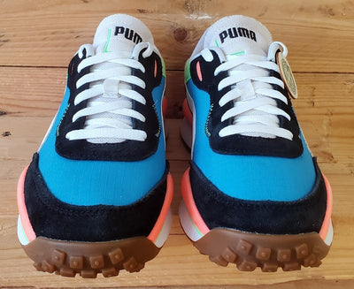 Puma Style Rider Play On Textile Trainers UK6.5/US7.5/EU40 371150-06 Blue/Black