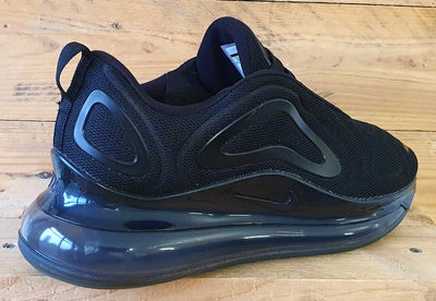 Nike Air Max 720 Low Textile Trainers UK10/US11/EU45 AO2924-007 Triple Black