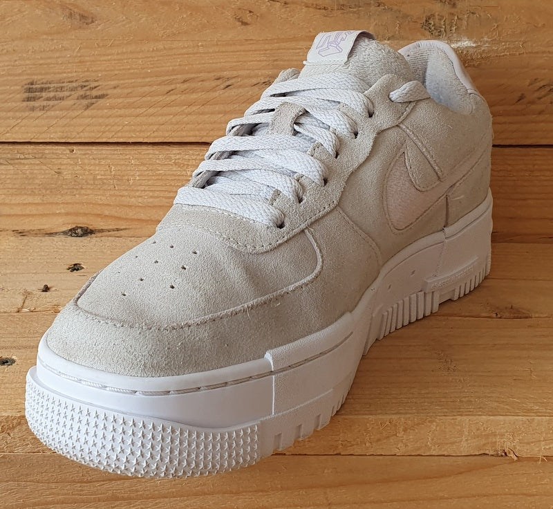 Nike Air Force 1 Pixel Low Suede Trainers UK6.5/US9/E40.5 DN5058-001 Photon Dust