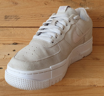 Nike Air Force 1 Pixel Low Suede Trainers UK6.5/US9/E40.5 DN5058-001 Photon Dust