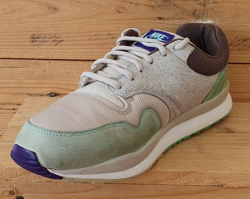 Nike Air Safari Low Suede Trainers UK10 US11 EU45 371740 053 Grey Green Glow VintageTrainers