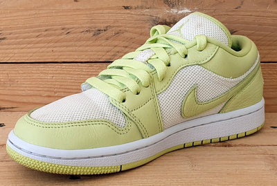 Nike Air Jordan 1 Low Trainers DH9619-103 Limelight Green/White UK4/US6.5/EU37.5