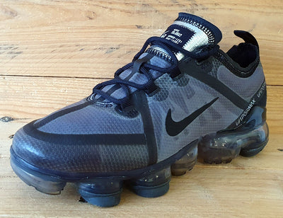 Nike Air Vapormax 2019 GS Low Trainers UK5.5/US6Y/EU38.5 AJ2616-001 Ghost Black