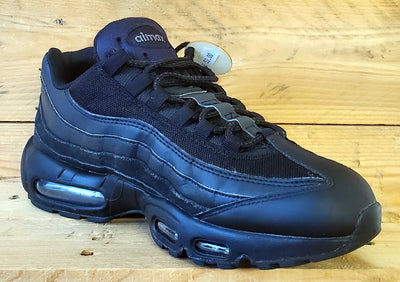 Nike Air Max 95 Low Leather/Textile Trainers UK8.5/US9.5/EU43 CI3705-001 Black