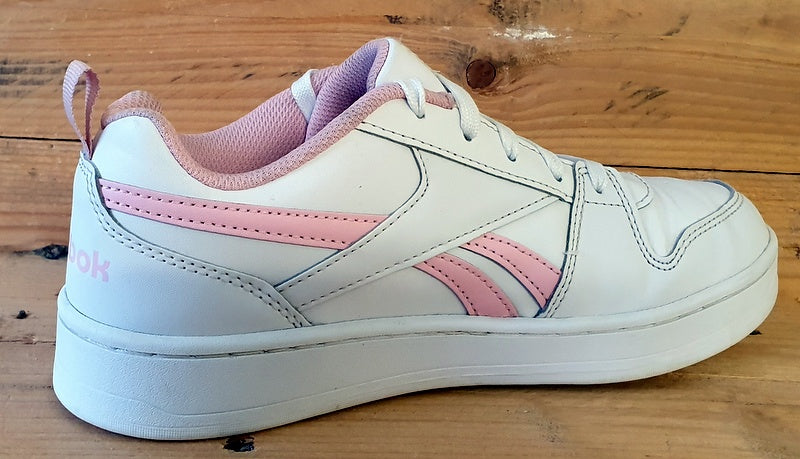 Reebok Royal Prime 2.0 Low Leather Trainers UK5.5/US6/EU38 2L8501 White/Pink