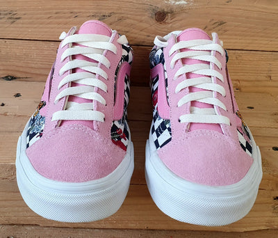 Vans Off The Wall Trainers UK5/US7.5/EU38 721278 Rosebloom Floral Checkerboard