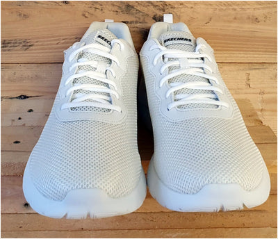 Sketchers Lite Weight Low Textile Trainers UK12/US13/E47.5 SN 58362 Triple White