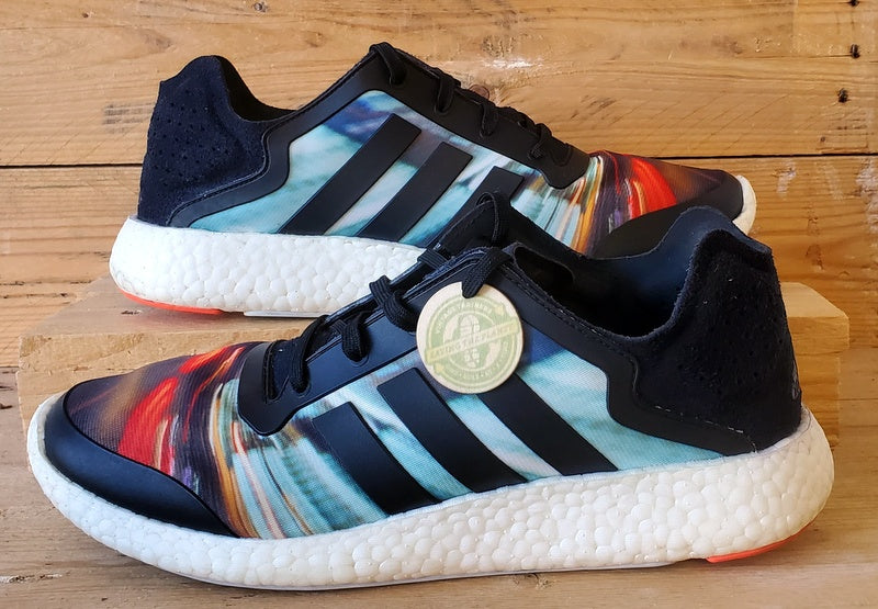 Adidas Pure Boost City Low Textile Trainers UK10/US10.5/EU44.5 M21341 Black