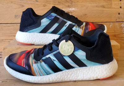 Adidas Pure Boost City Low Textile Trainers UK10/US10.5/EU44.5 M21341 Black