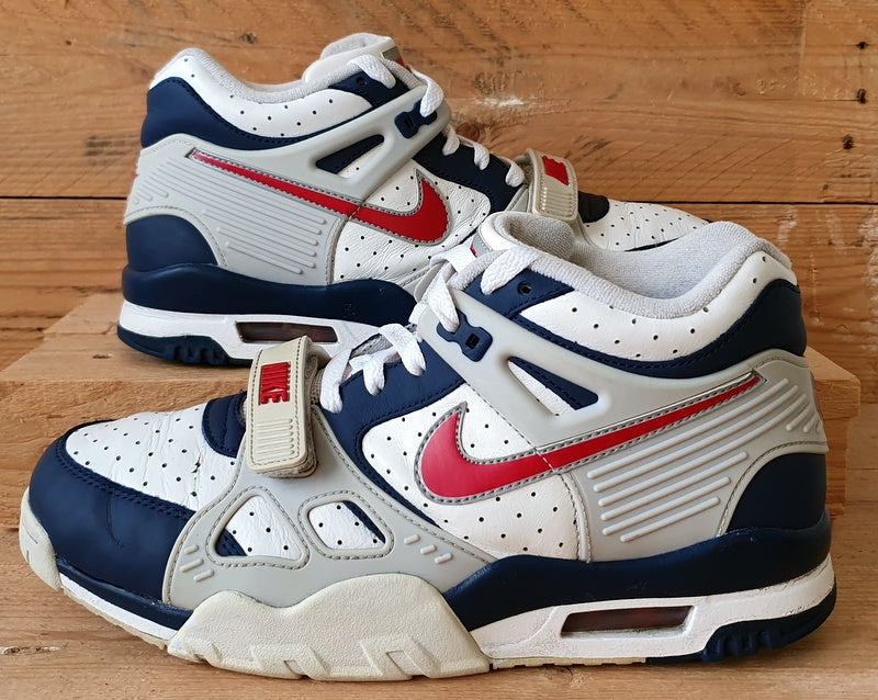 Nike Air Trainer 3 Retro USA Trainers UK8/US9/E42.5 CN0923-400 Midnight Navy/Red