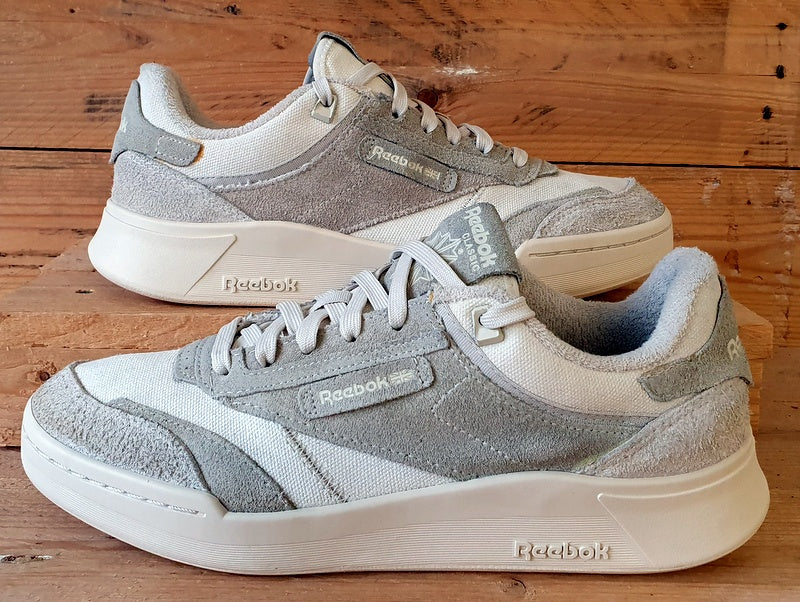 Reebok Classic Club C Suede/Canvas Low Trainers UK7/US8/EU40.5 GX2918 Grey/Cream