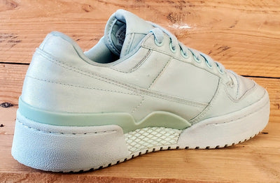 Adidas Forum Bold Low Satin Trainers UK6/US7.5/EU39 H05121 Halo Mint Green