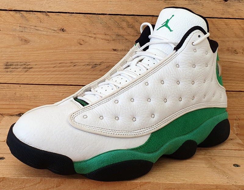 Nike Air Jordan 13 Leather Trainers DB6537-113 Lucky Green/White UK10/US11/EU45